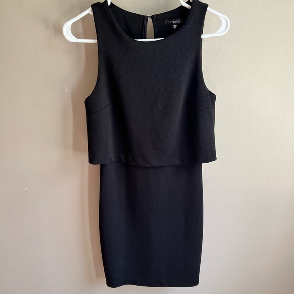 Dynamite Black Dress - Picture 1 of 5